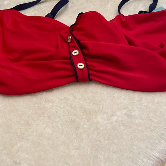 Panache swim top ref and blue size 38M - Picture 5 of 5